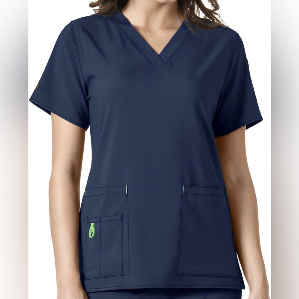 Carhartt Navy Scrub Top NWT